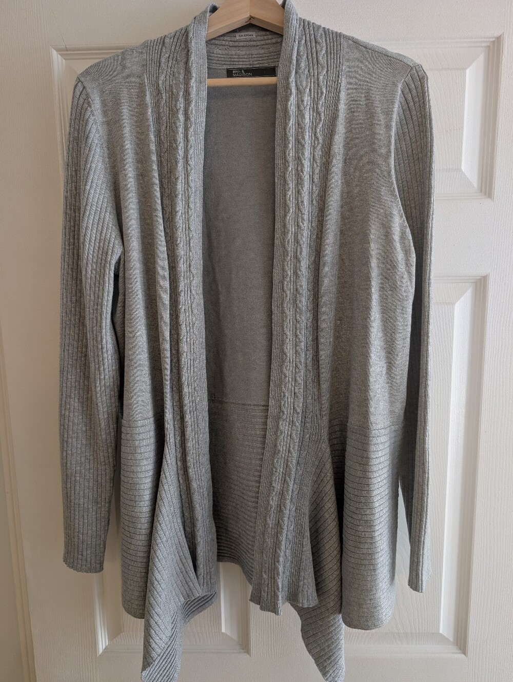 Light Grey Knit Cardigan